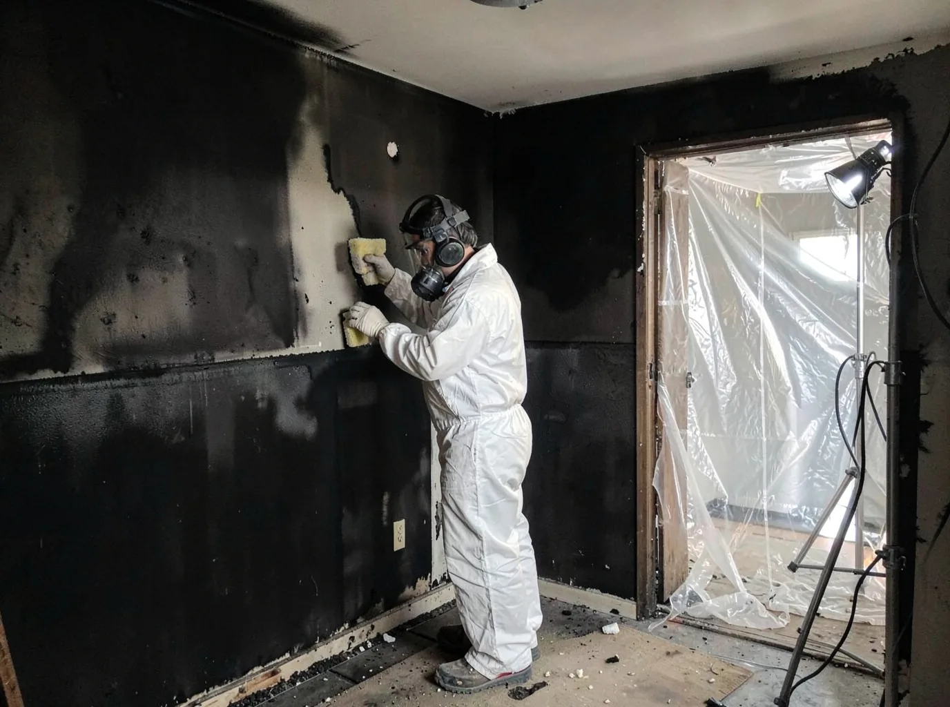 Fire Damage Restoration company in Harrisburg, SD